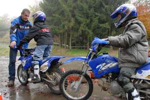 Motorbike courses for children and adults